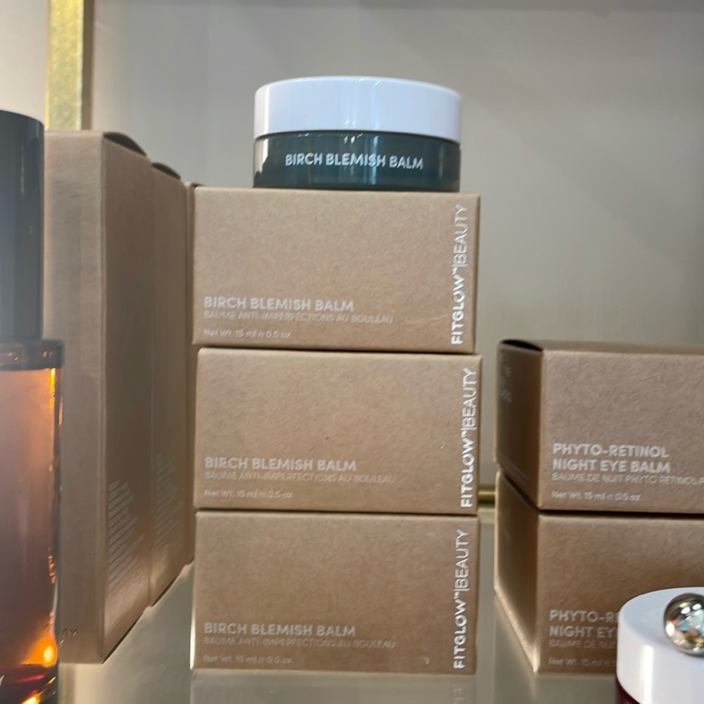 Fit glow beauty, birch, blemish balm